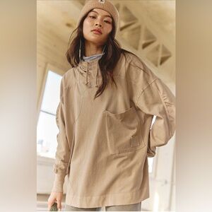 FP MOVEMENT by FREE PEOPLE Hot Shot Hooded Layer PULLOVER TOP